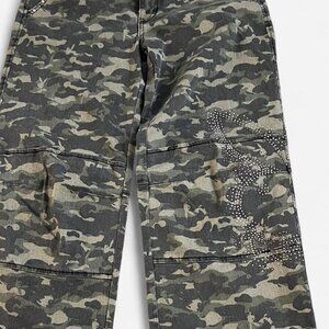 Camo Playboy Pants sz. 11 New w/ tags-rhinestones